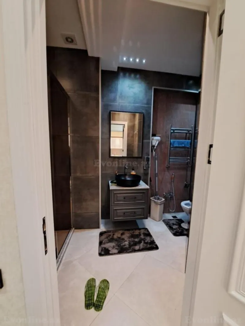 Kirayə verilir 2 otaqlı Mənzil Yeni tikili 80 m² Bayıl - şəkil 9