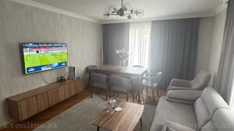 2 otaqlı Mənzil 54 m² İnşaatçılar m. Satılır