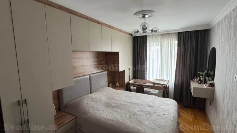 Satılır 2 otaqlı Mənzil Köhnə tikili 54 m² İnşaatçılar m. - şəkil 4