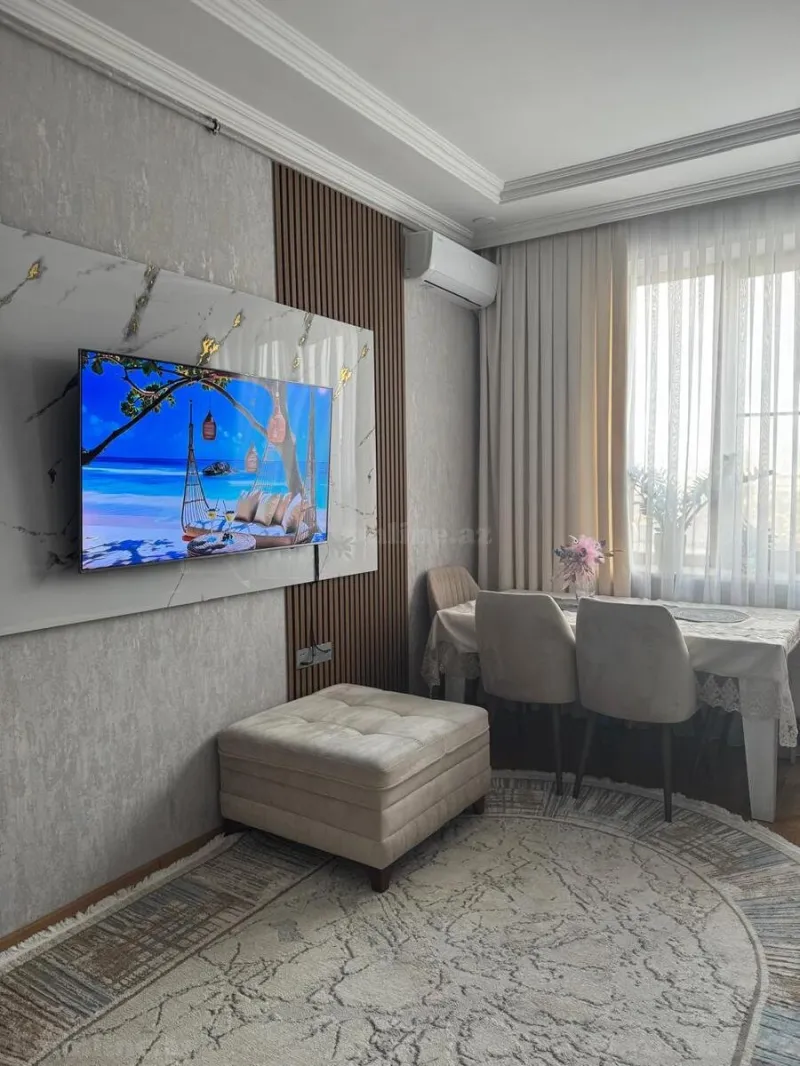 Satılır 3 otaqlı Mənzil Yeni tikili 75 m² Qara Qarayev m. - şəkil 6