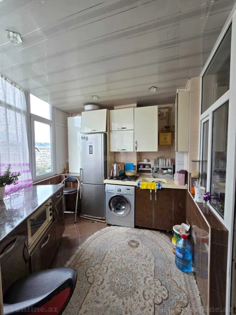 Satılır 2 otaqlı Mənzil Yeni tikili 58 m² Neftçilər m. - şəkil 4