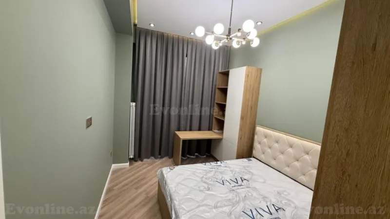 Kirayə verilir 3 otaqlı Mənzil Yeni tikili 100 m² Nəsimi r. - şəkil 12