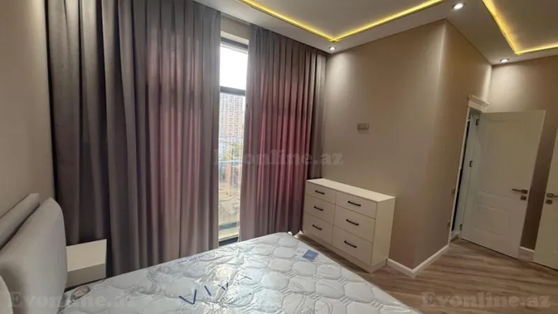 Kirayə verilir 3 otaqlı Mənzil Yeni tikili 100 m² Nəsimi r. - şəkil 13