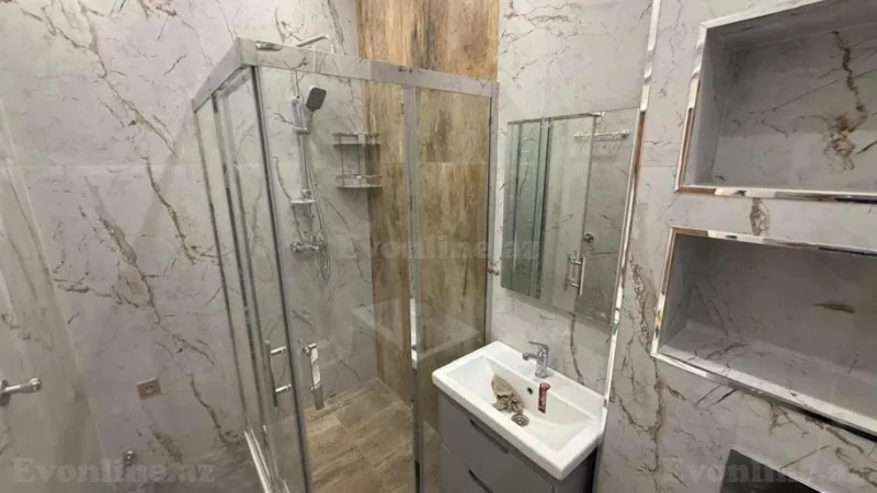 Kirayə verilir 3 otaqlı Mənzil Yeni tikili 100 m² Nəsimi r. - şəkil 14