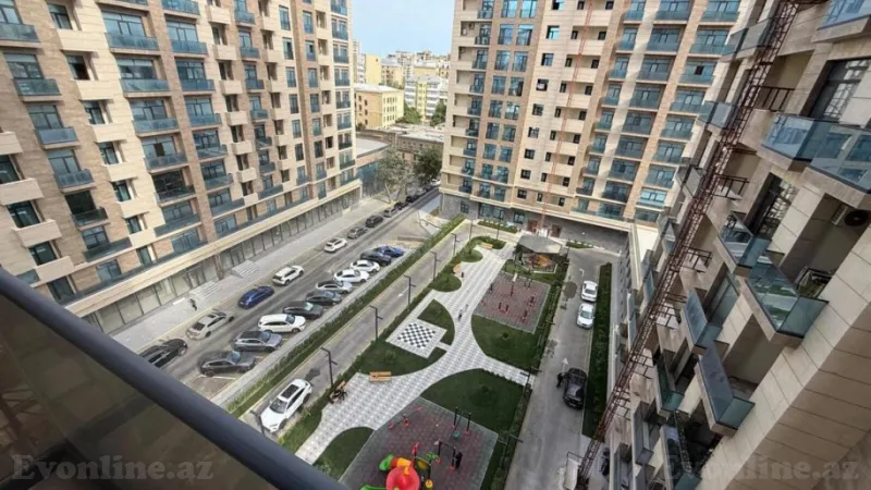 Kirayə verilir 3 otaqlı Mənzil Yeni tikili 100 m² Nəsimi r. - şəkil 15