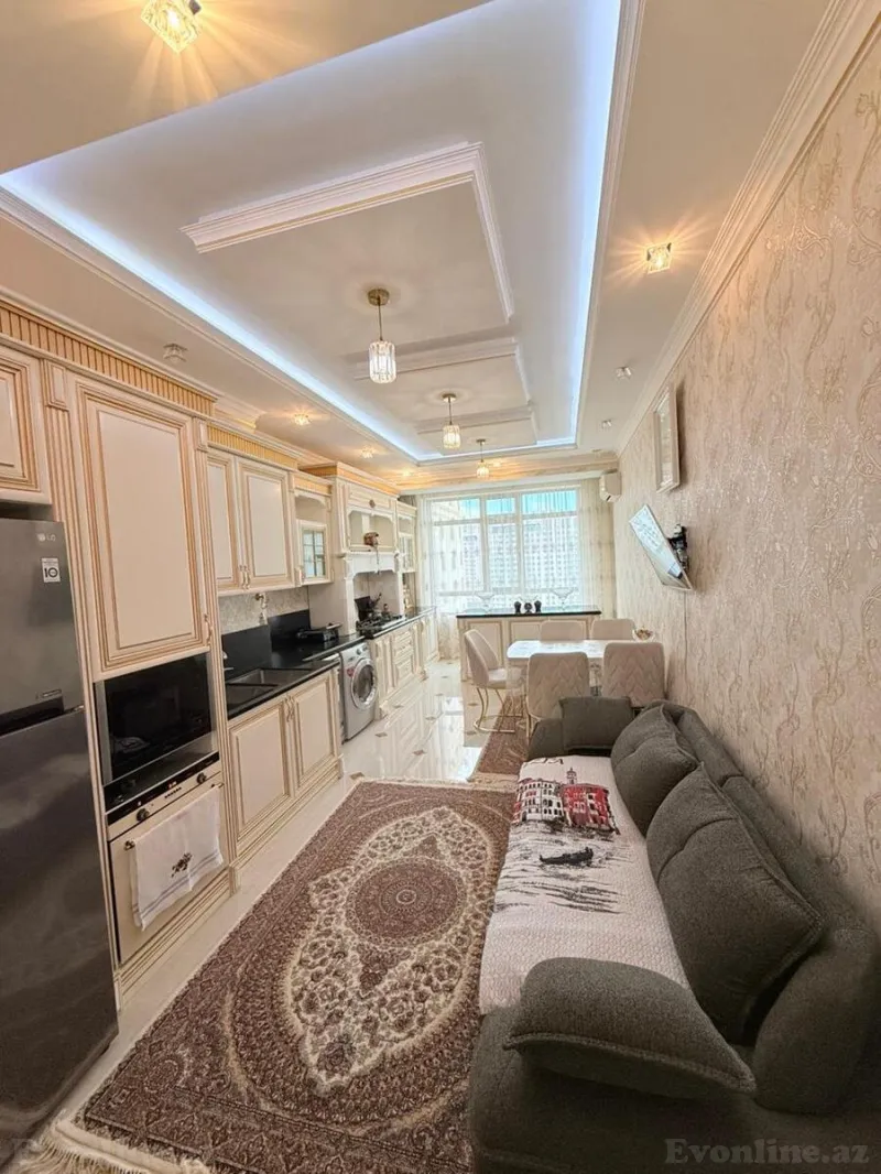 Kirayə verilir 3 otaqlı Mənzil Yeni tikili 170 m² Elmlər Akademiyası m. - şəkil 5