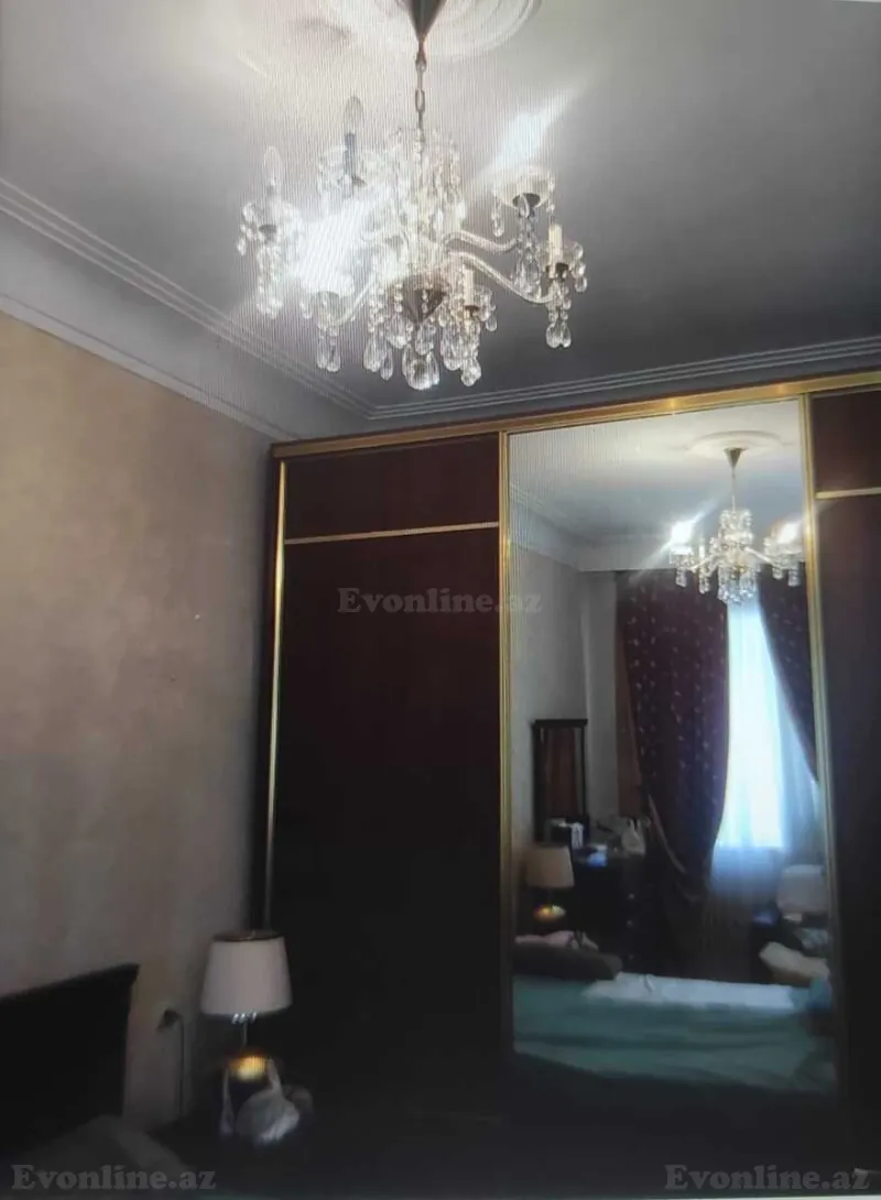 Kirayə verilir 4 otaqlı Mənzil Köhnə tikili 100 m² Nəsimi r. - şəkil 2