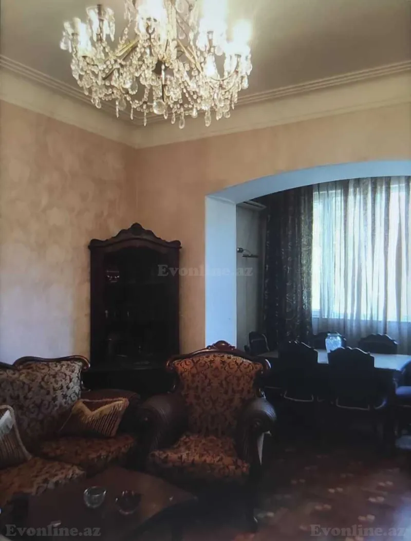 Kirayə verilir 4 otaqlı Mənzil Köhnə tikili 100 m² Nəsimi r. - şəkil 4