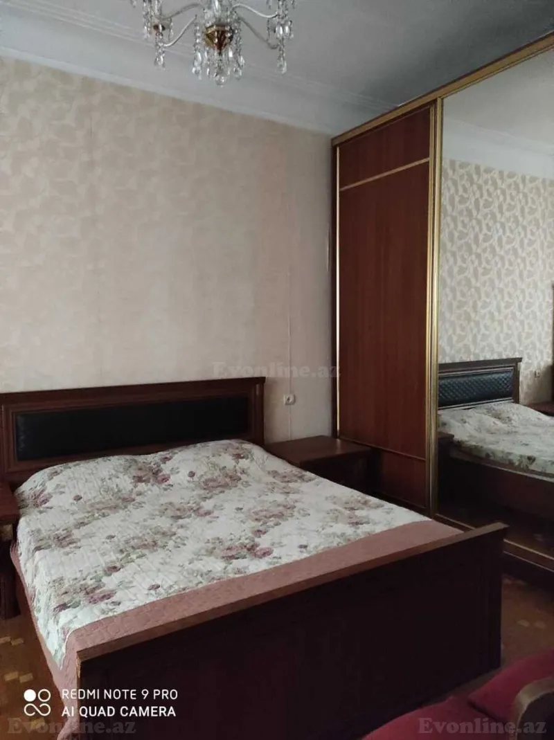 Kirayə verilir 4 otaqlı Mənzil Köhnə tikili 100 m² Nəsimi r. - şəkil 7