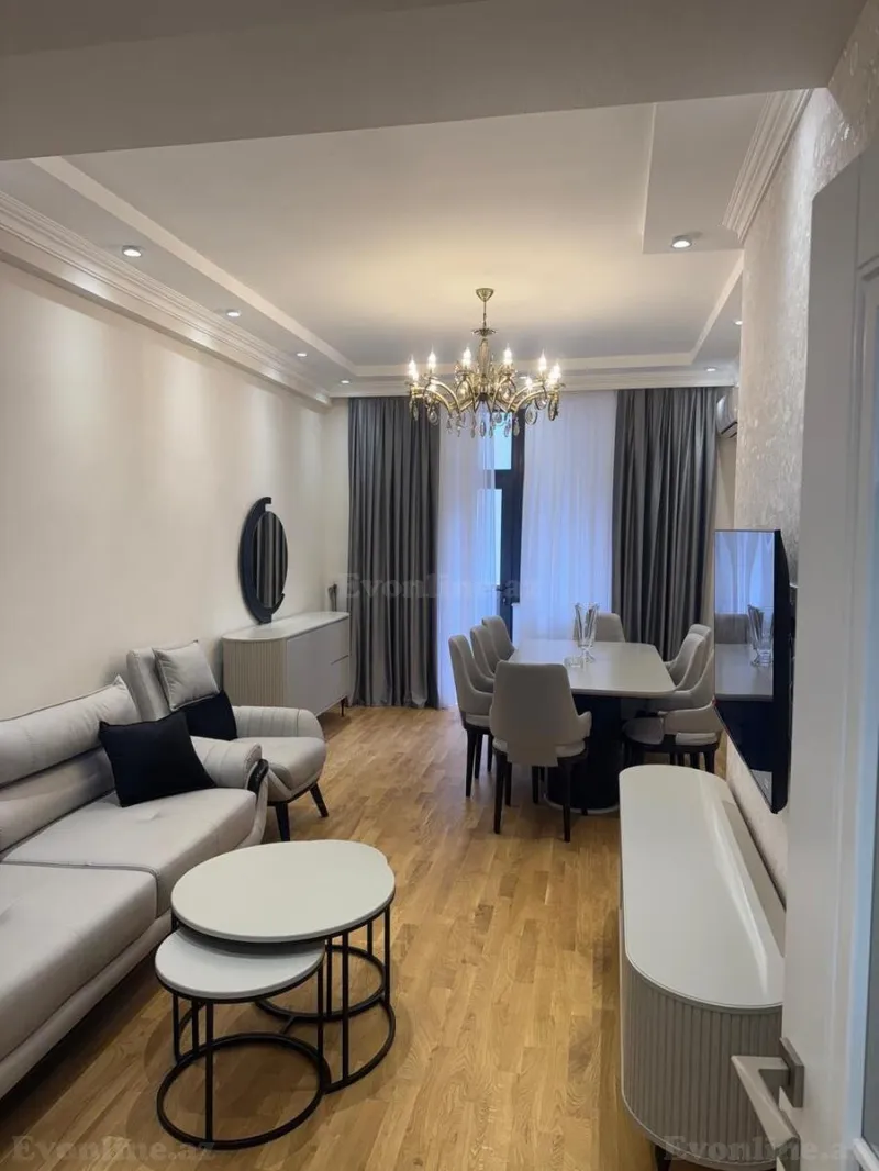 Kirayə verilir 3 otaqlı Mənzil Yeni tikili 130 m² 28 May m. - şəkil 2