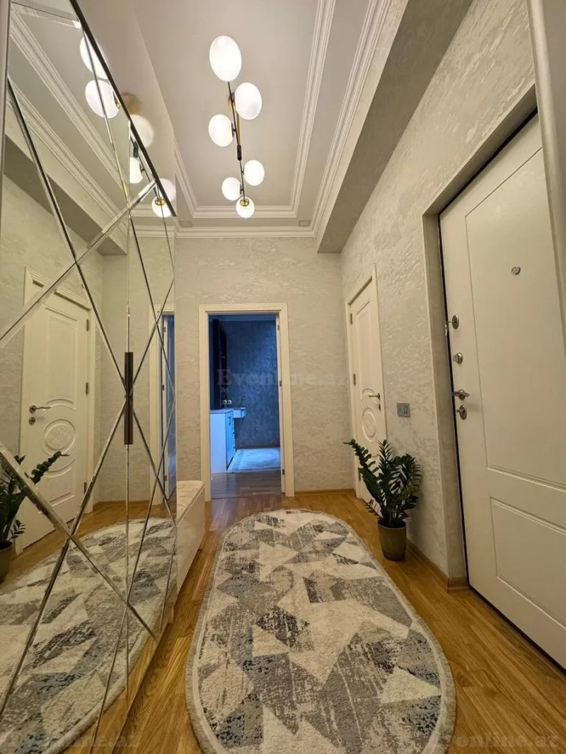 Satılır 3 otaqlı Mənzil Yeni tikili 75 m² Qara Qarayev m. - şəkil 4