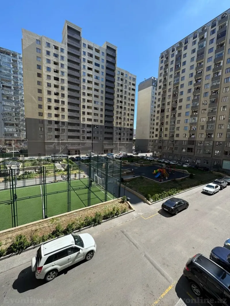 Satılır 3 otaqlı Mənzil Yeni tikili 75 m² Qara Qarayev m. - şəkil 13