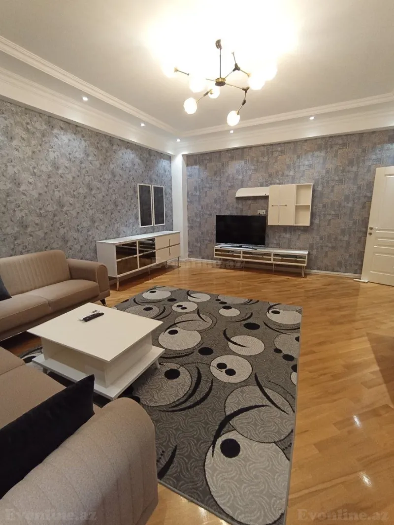 Kirayə verilir 2 otaqlı Mənzil Yeni tikili 94 m² Qara Qarayev m. - şəkil 2