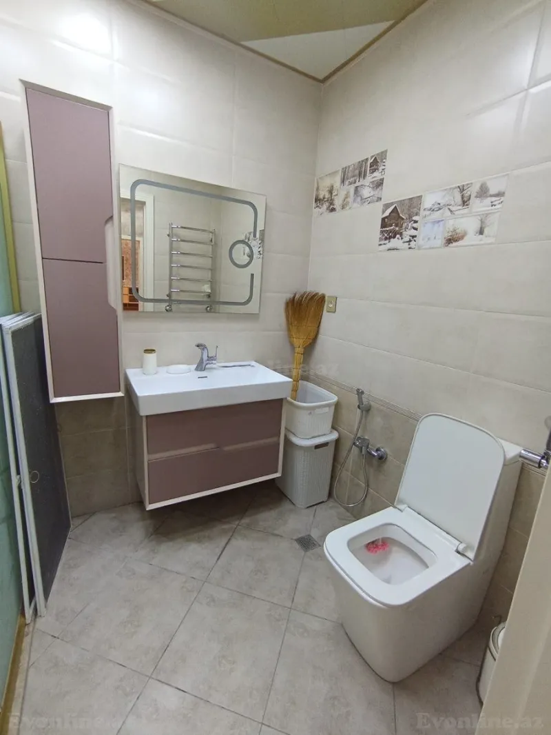 Kirayə verilir 2 otaqlı Mənzil Yeni tikili 94 m² Qara Qarayev m. - şəkil 16