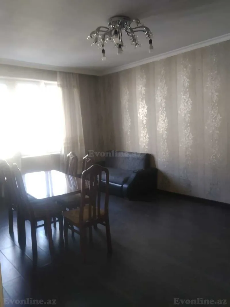Kirayə verilir 3 otaqlı Mənzil Yeni tikili 80 m² Qara Qarayev m. - şəkil 2