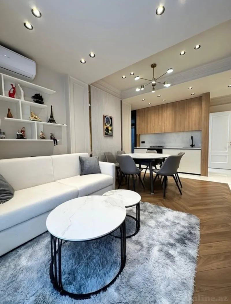 Kirayə verilir 2 otaqlı Mənzil Yeni tikili 80 m² Elmlər Akademiyası m. - şəkil 4