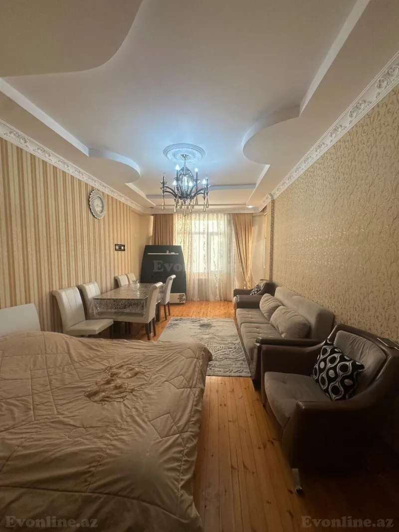 3 otaqlı Mənzil 90 m² Xalqlar Dostluğu m. Kirayə verilir