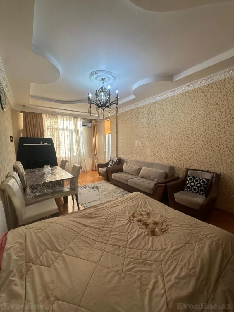 Kirayə verilir 3 otaqlı Mənzil Yeni tikili 90 m² Xalqlar Dostluğu m. - şəkil 3