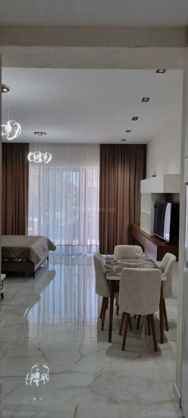 Kirayə verilir 1 otaqlı Mənzil Yeni tikili 60 m² Nardaran - şəkil 7
