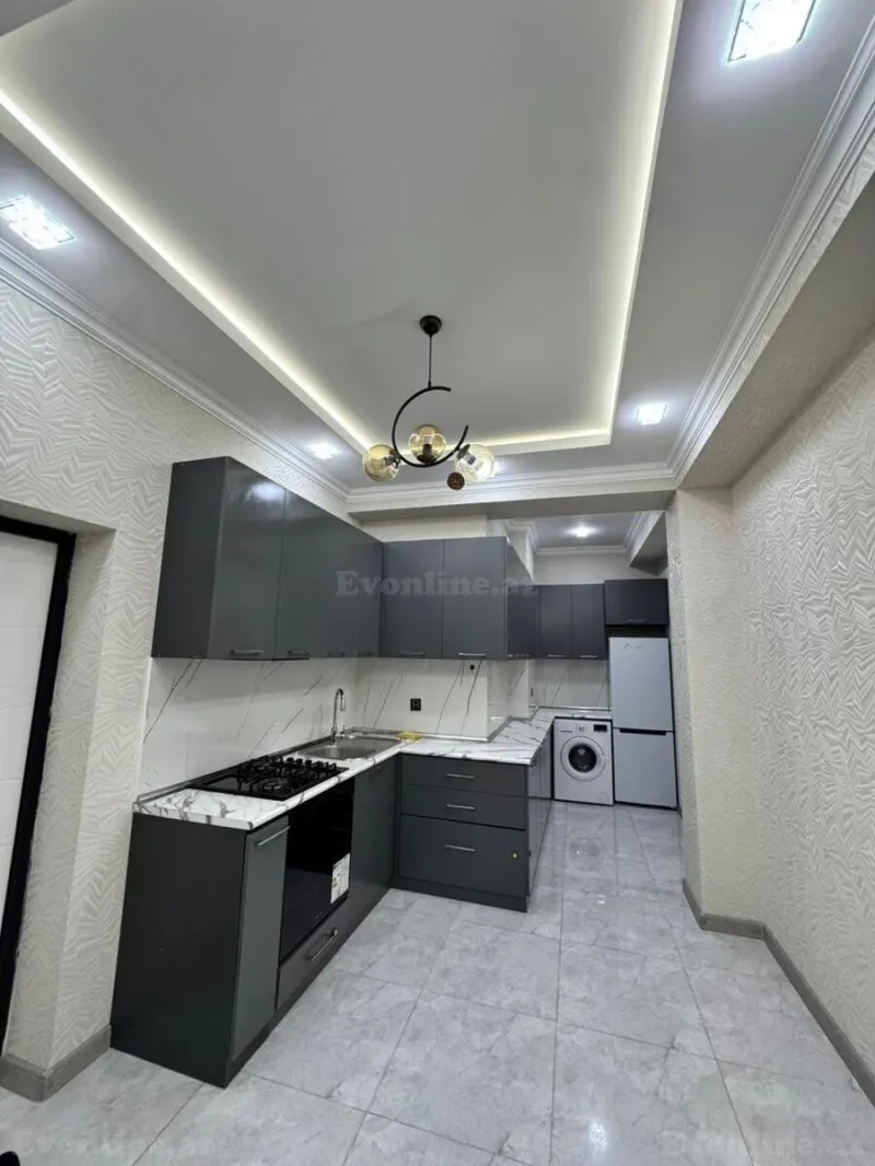 Kirayə verilir 3 otaqlı Mənzil Yeni tikili 90 m² 9-cu mikrorayon - şəkil 2