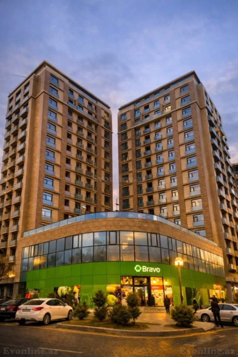 2 otaqlı Mənzil 64 m² Nizami m. Satılır