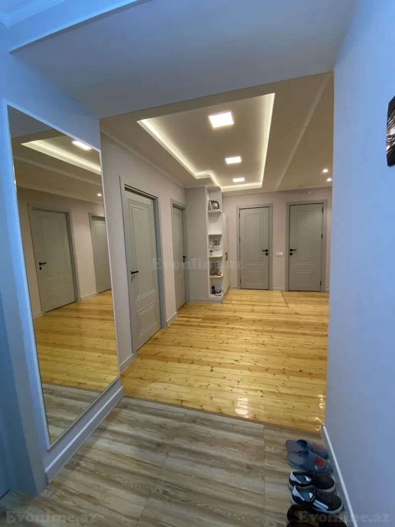 Satılır 4 otaqlı Mənzil Yeni tikili 120 m² Q.Qarayev pr. - şəkil 2