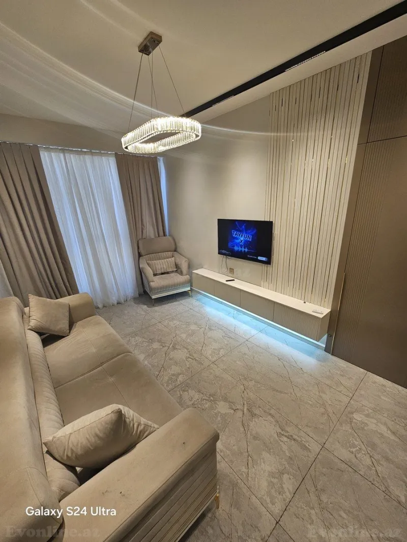 Kirayə verilir 2 otaqlı Mənzil Yeni tikili 55 m² 20 Yanvar m. - şəkil 2