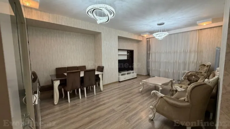 Kirayə verilir 3 otaqlı Mənzil Yeni tikili 145 m² 8 Noyabr m. - şəkil 2