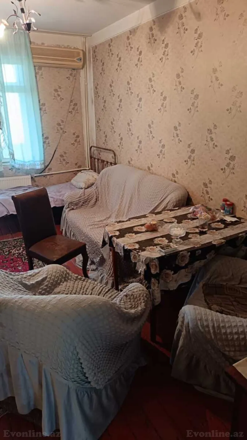 Kirayə verilir 2 otaqlı Mənzil Köhnə tikili 40 m² 3-cü mikrorayon - şəkil 2