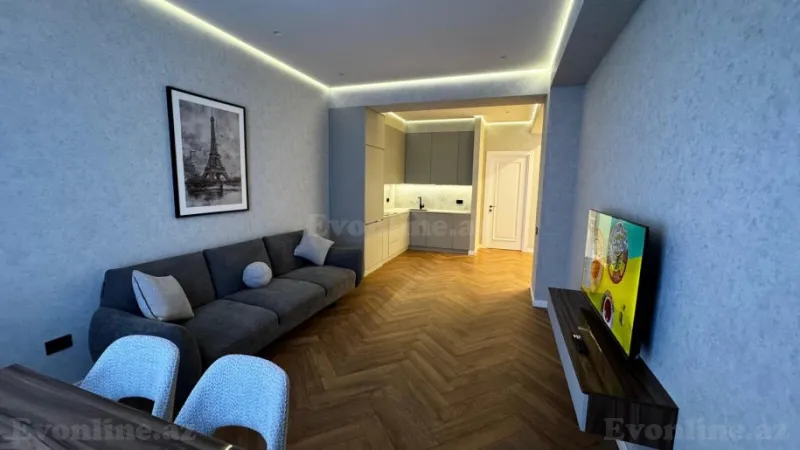Kirayə verilir 2 otaqlı Mənzil Yeni tikili 90 m² Nizami m. - şəkil 2