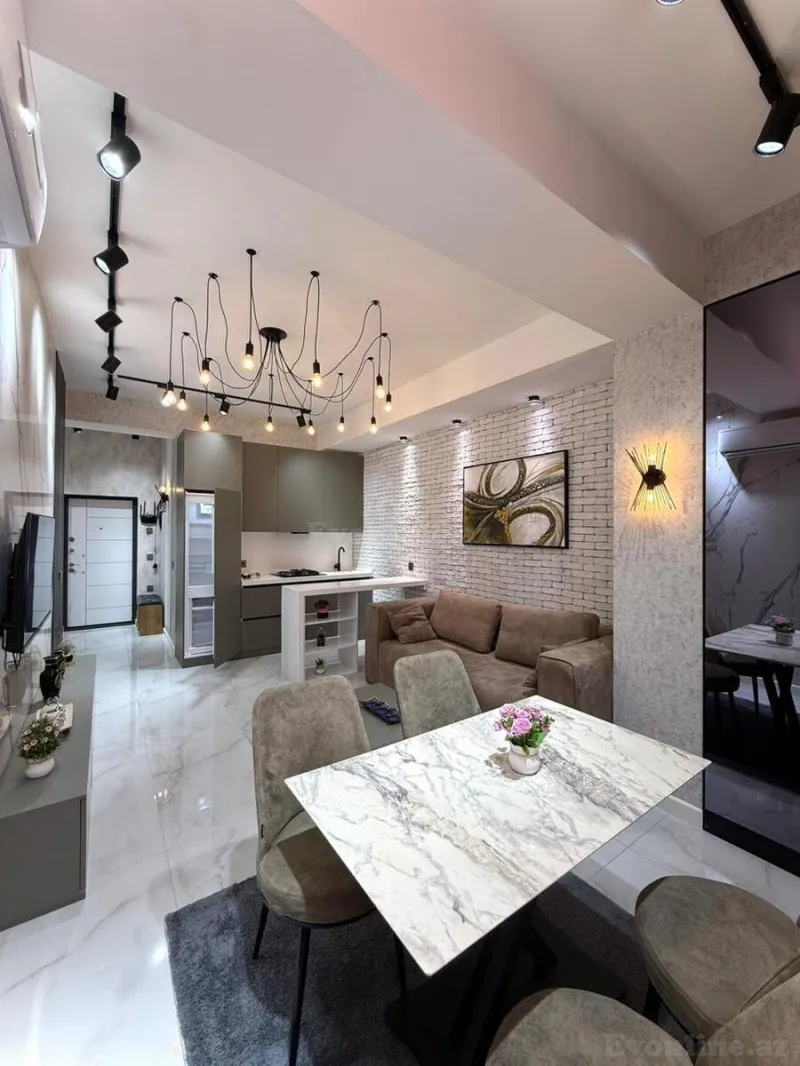 Satılır 2 otaqlı Mənzil Yeni tikili 54 m² Nərimanov r. - şəkil 2