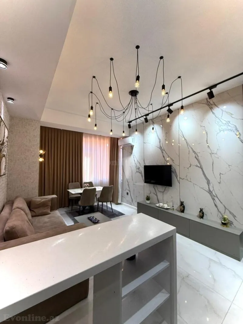 Satılır 2 otaqlı Mənzil Yeni tikili 54 m² Nərimanov r. - şəkil 3