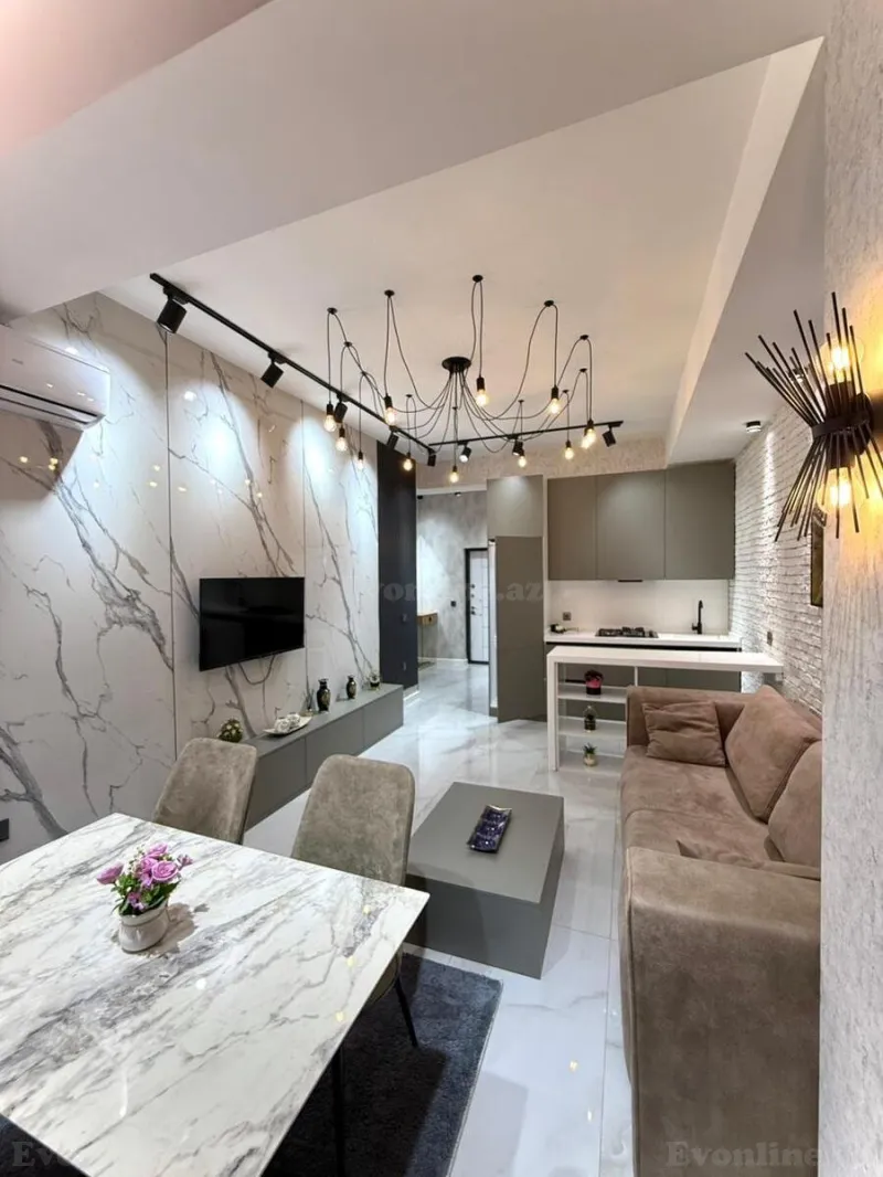 Satılır 2 otaqlı Mənzil Yeni tikili 54 m² Nərimanov r. - şəkil 4