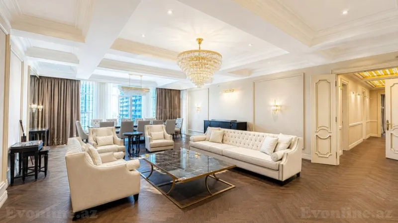 Satılır 3 otaqlı Mənzil Yeni tikili 202 m² 28 May m. - şəkil 2