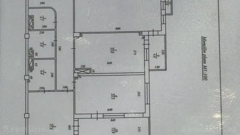 Satılır 3 otaqlı Mənzil Yeni tikili 202 m² 28 May m. - şəkil 28