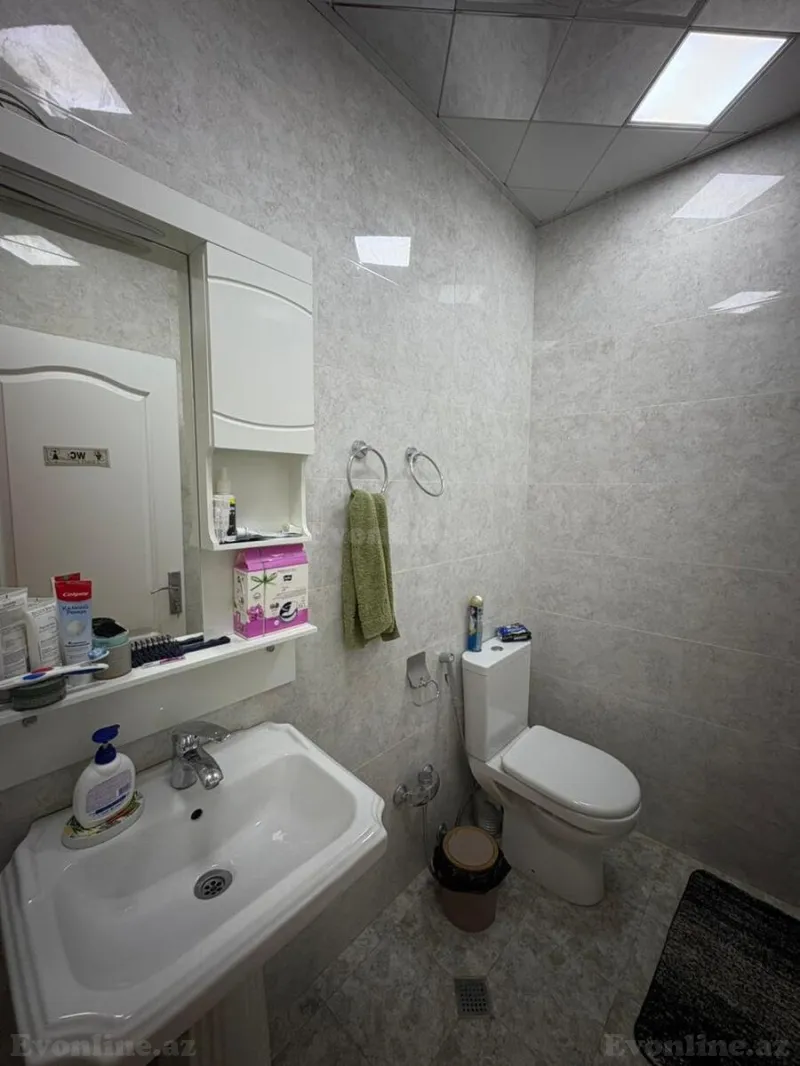 Kirayə verilir 3 otaqlı Mənzil Yeni tikili 90 m² Nərimanov r. - şəkil 6