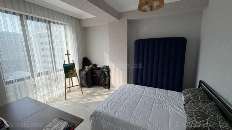 Kirayə verilir 3 otaqlı Mənzil Yeni tikili 90 m² Nərimanov r. - şəkil 9