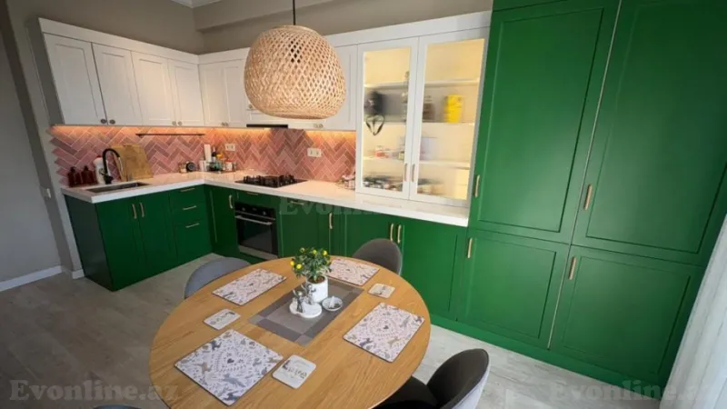Kirayə verilir 3 otaqlı Mənzil Yeni tikili 90 m² Nərimanov r. - şəkil 13