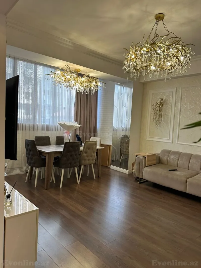 Kirayə verilir 2 otaqlı Mənzil Yeni tikili 85 m² Yasamal - şəkil 2