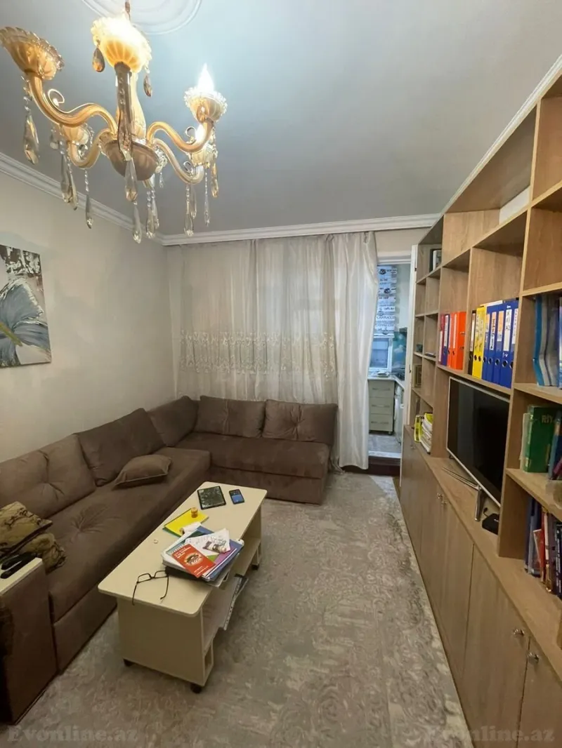 2 otaqlı Mənzil 45 m² 4-cü mikrorayon Satılır