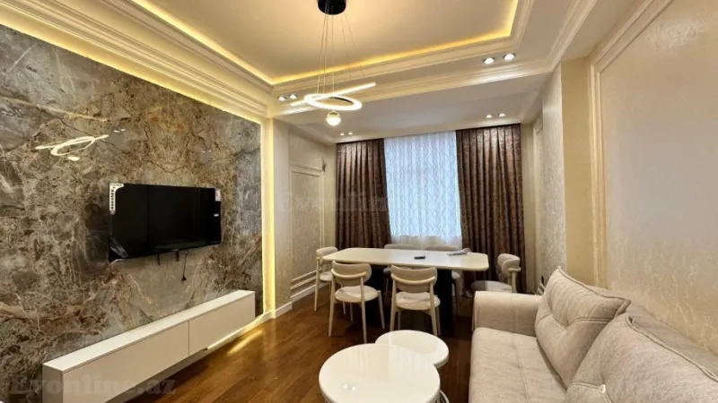 Kirayə verilir 2 otaqlı Mənzil Yeni tikili 65 m² Nəsimi r. - şəkil 2