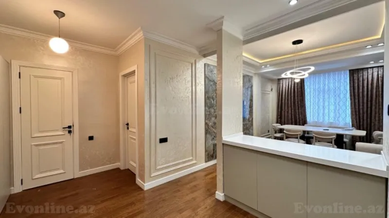Kirayə verilir 2 otaqlı Mənzil Yeni tikili 65 m² Nəsimi r. - şəkil 7