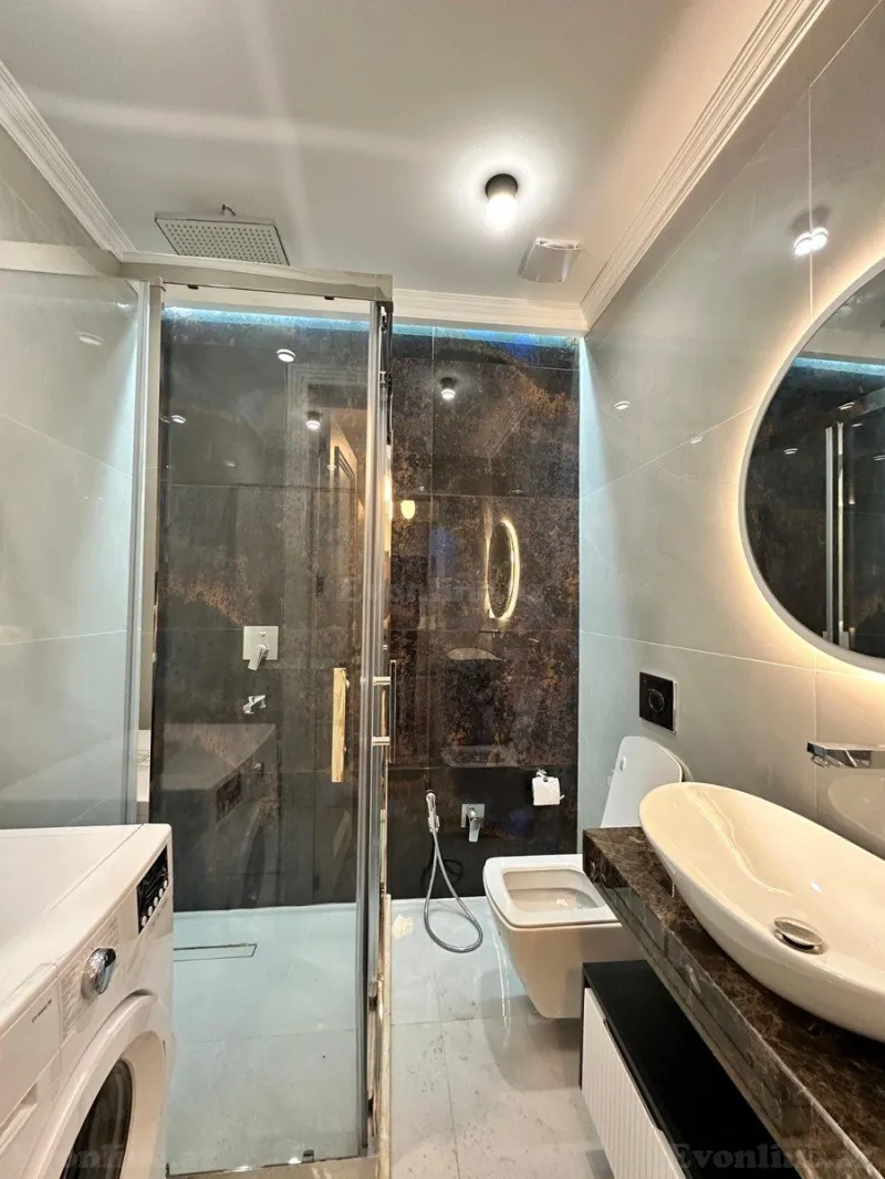 Kirayə verilir 2 otaqlı Mənzil Yeni tikili 65 m² Nəsimi r. - şəkil 8
