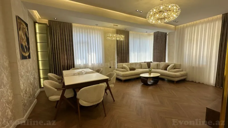 Satılır 3 otaqlı Mənzil Yeni tikili 122 m² Gənclik m. - şəkil 2