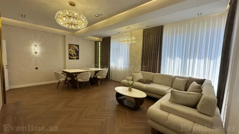 Satılır 3 otaqlı Mənzil Yeni tikili 122 m² Gənclik m. - şəkil 5