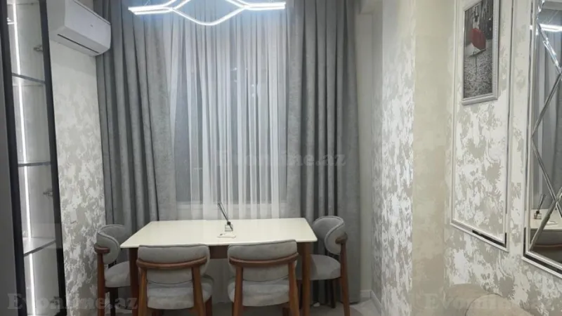 Kirayə verilir 2 otaqlı Mənzil Yeni tikili 45 m² Qara Qarayev m. - şəkil 3