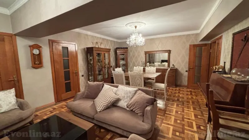 Satılır 3 otaqlı Mənzil Köhnə tikili 105 m² Nəsimi r. - şəkil 2