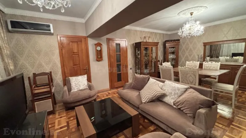 Satılır 3 otaqlı Mənzil Köhnə tikili 105 m² Nəsimi r. - şəkil 4