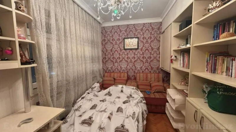 Satılır 3 otaqlı Mənzil Köhnə tikili 105 m² Nəsimi r. - şəkil 10
