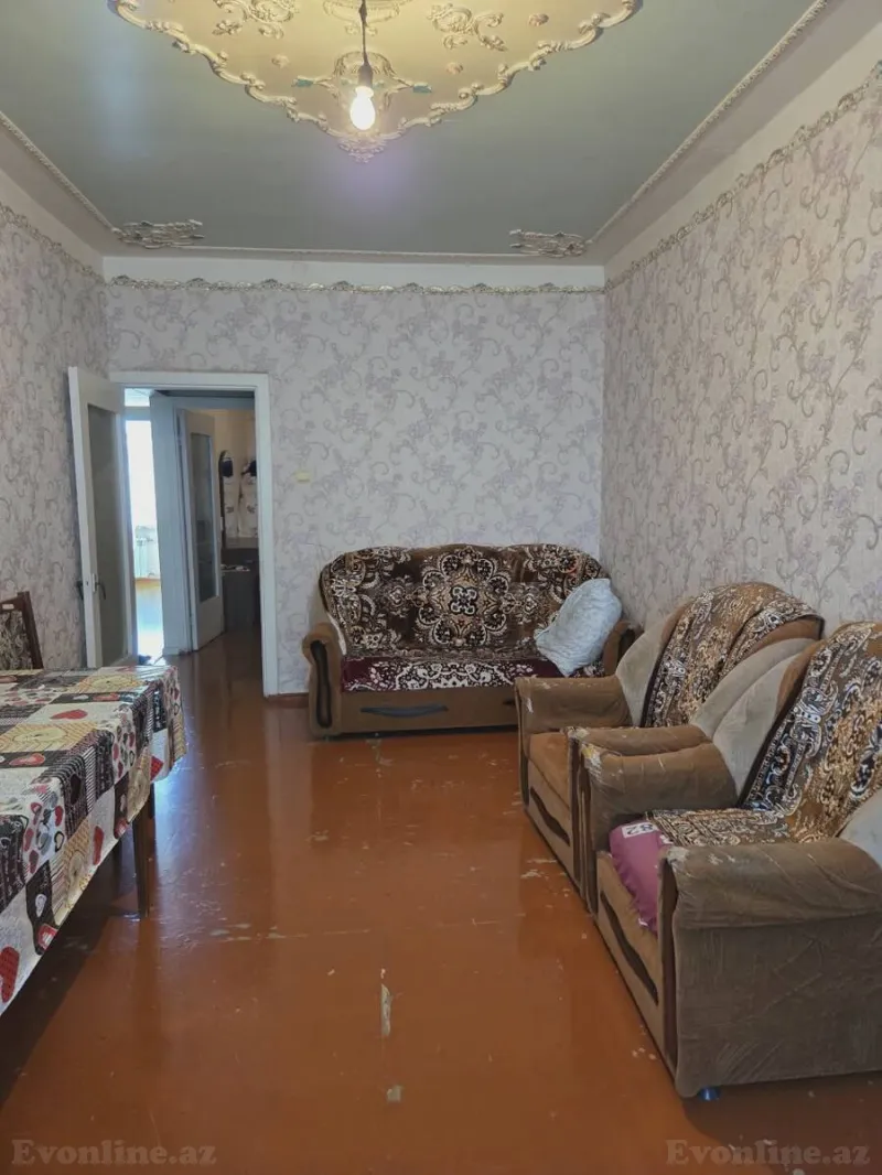 Satılır 2 otaqlı Mənzil Köhnə tikili 60 m² 8-ci kilometr - şəkil 2